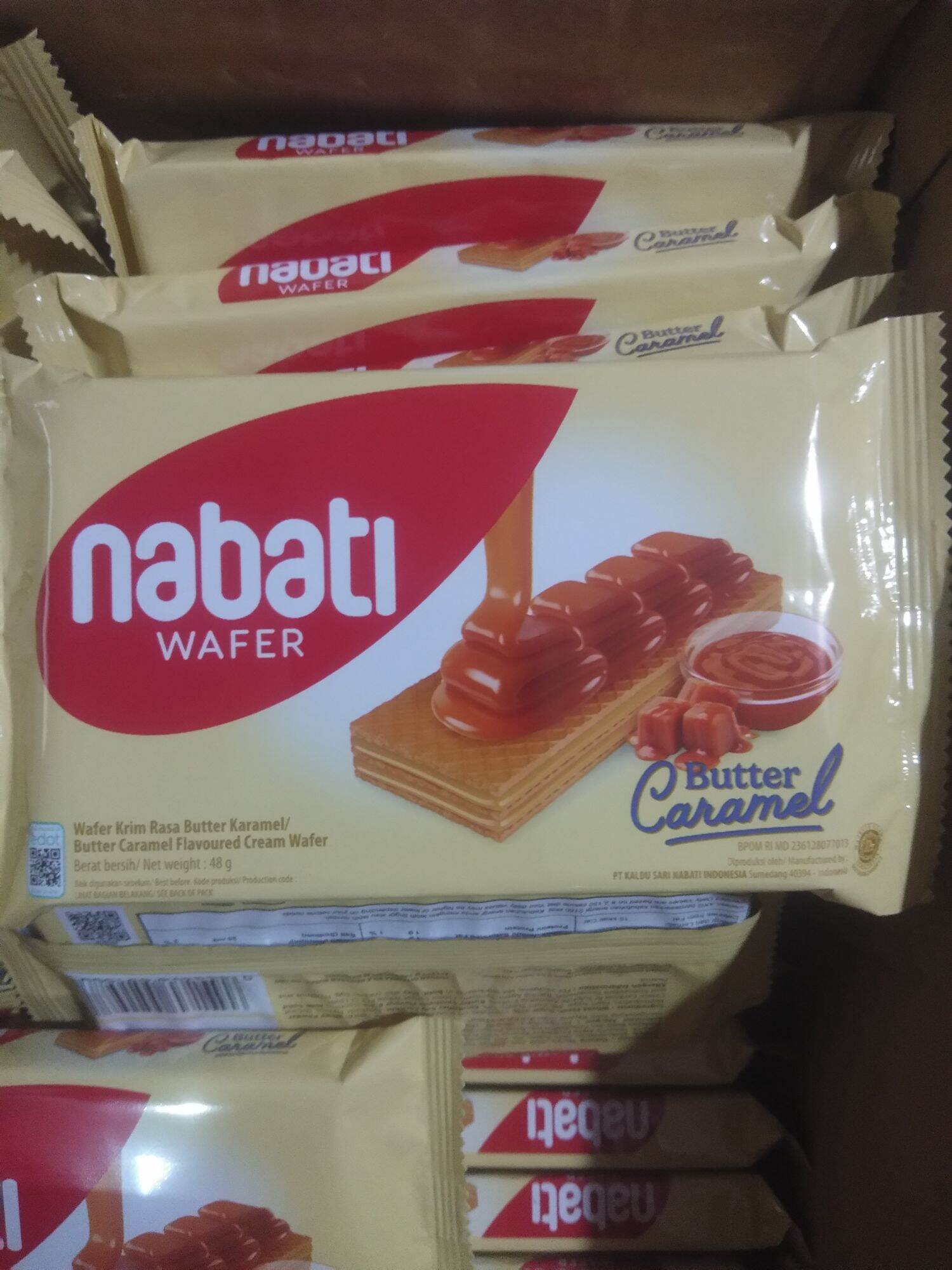 Nabati Wafer Butter Caramel Dus Isi Pcs Gram Lazada Indonesia