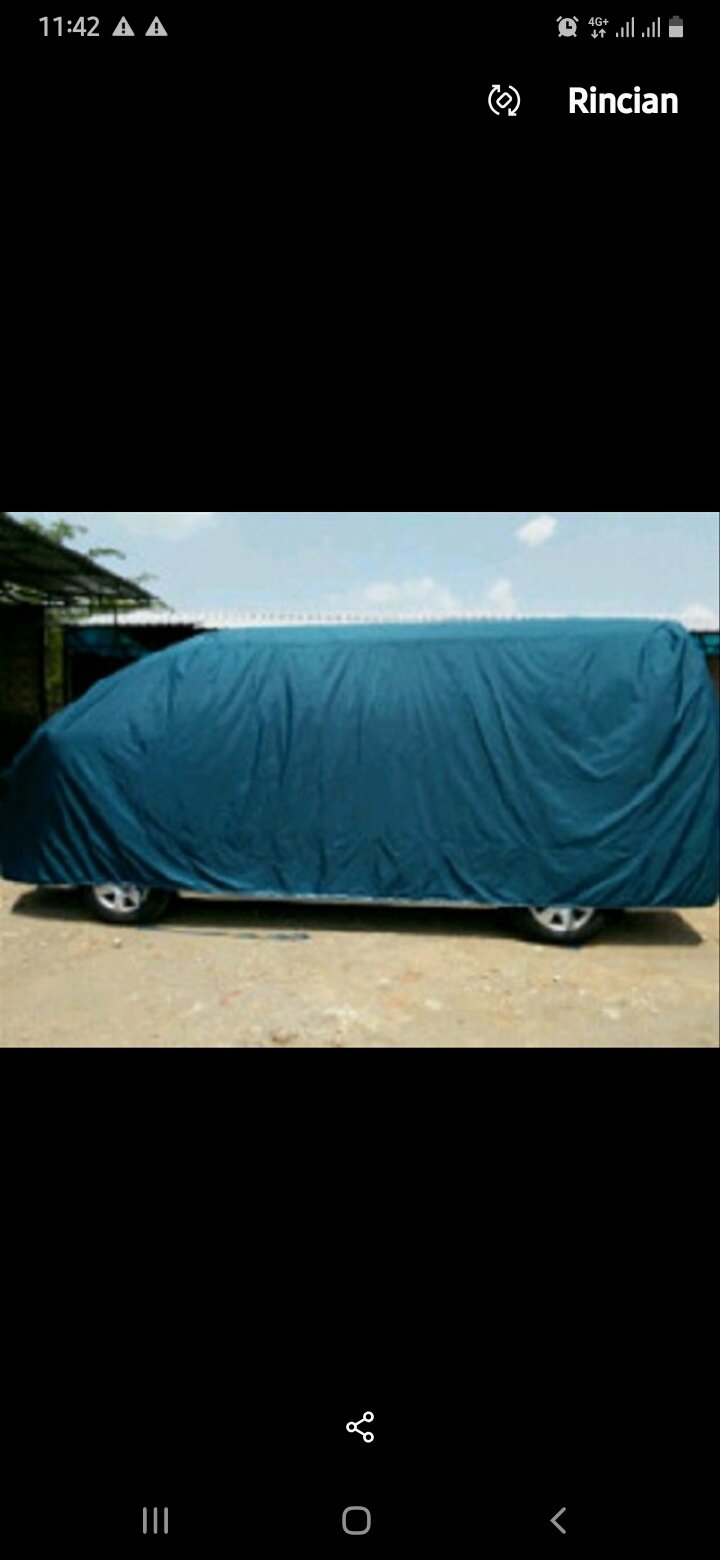 Selimut Body Cover Mobil Toyota HIACE all series Harga 950,000 rupiah*Gratis Ongkir