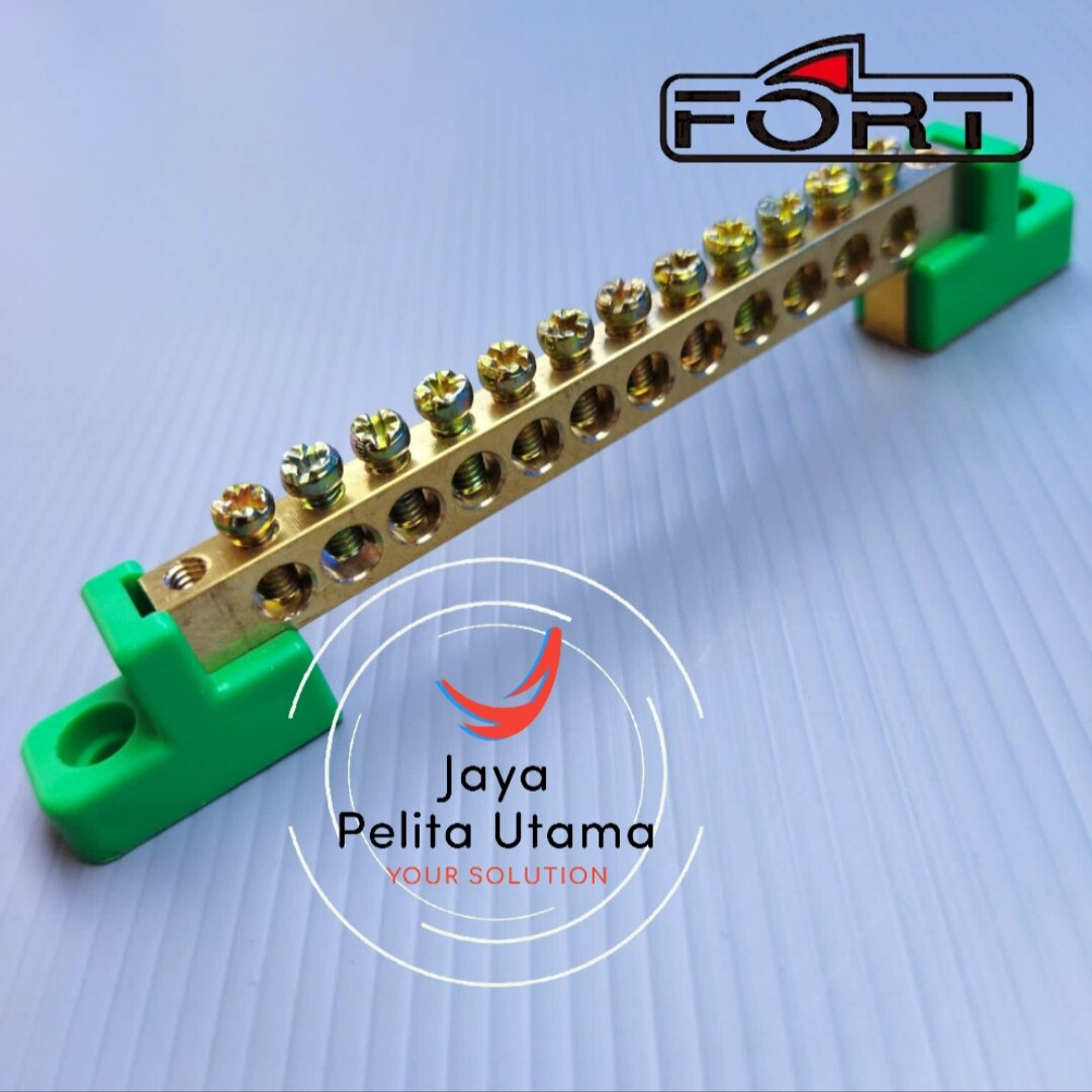 Terminal Block Grounding 10 dan 12 pole FORT Lazada Indonesia