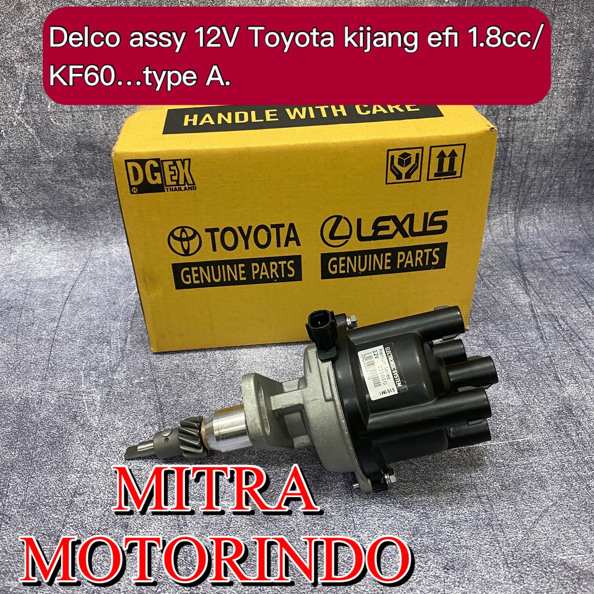 Delco Assy/Distributor Assy Cdi Kijang Efi 1.8Cc 12V 19020-75031 Harga 875,000 rupiah*Gratis Ongkir