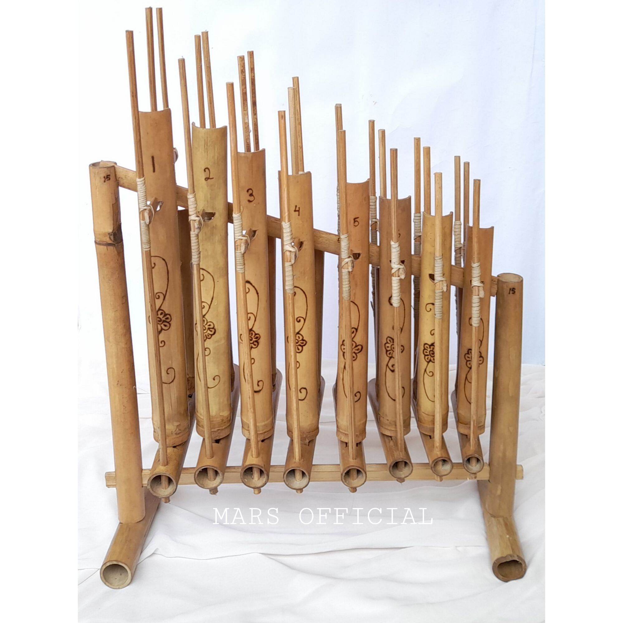 Angklung Ukuran Sedang 8 Nada Untuk Sd/Smp