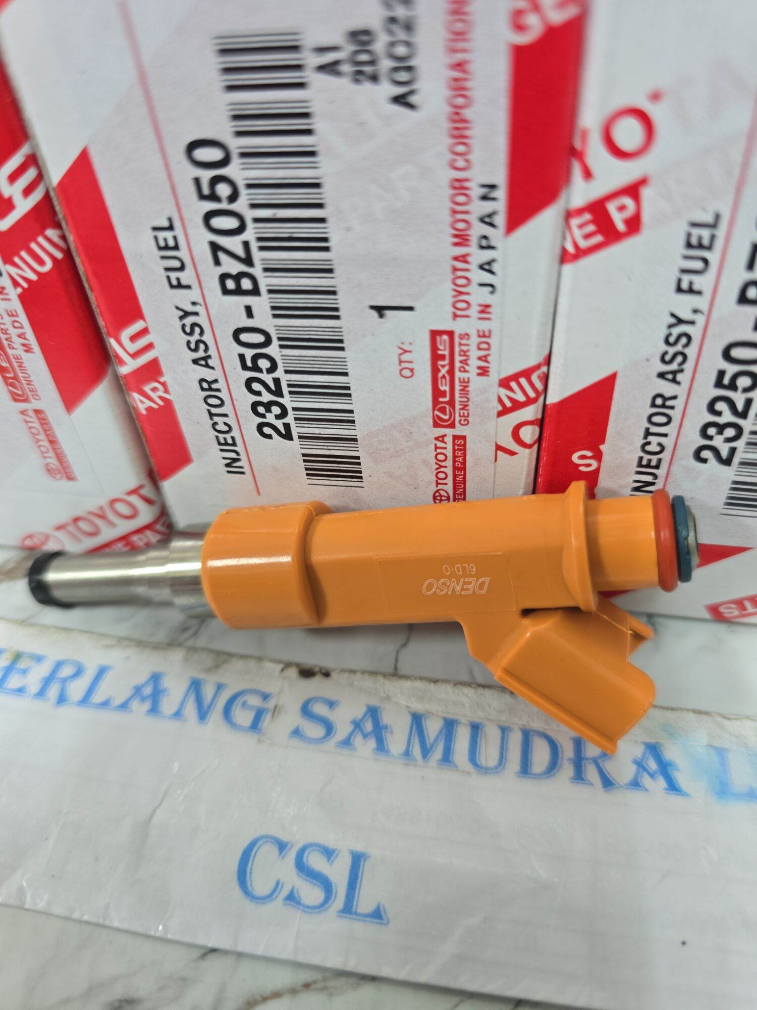 NOZZLE INJECTOR ASSY 23250-BZ050 TOYOTA GRAND NEW AVANZA HARGA 4 PCS Harga 1,000,000 rupiah*Gratis Ongkir