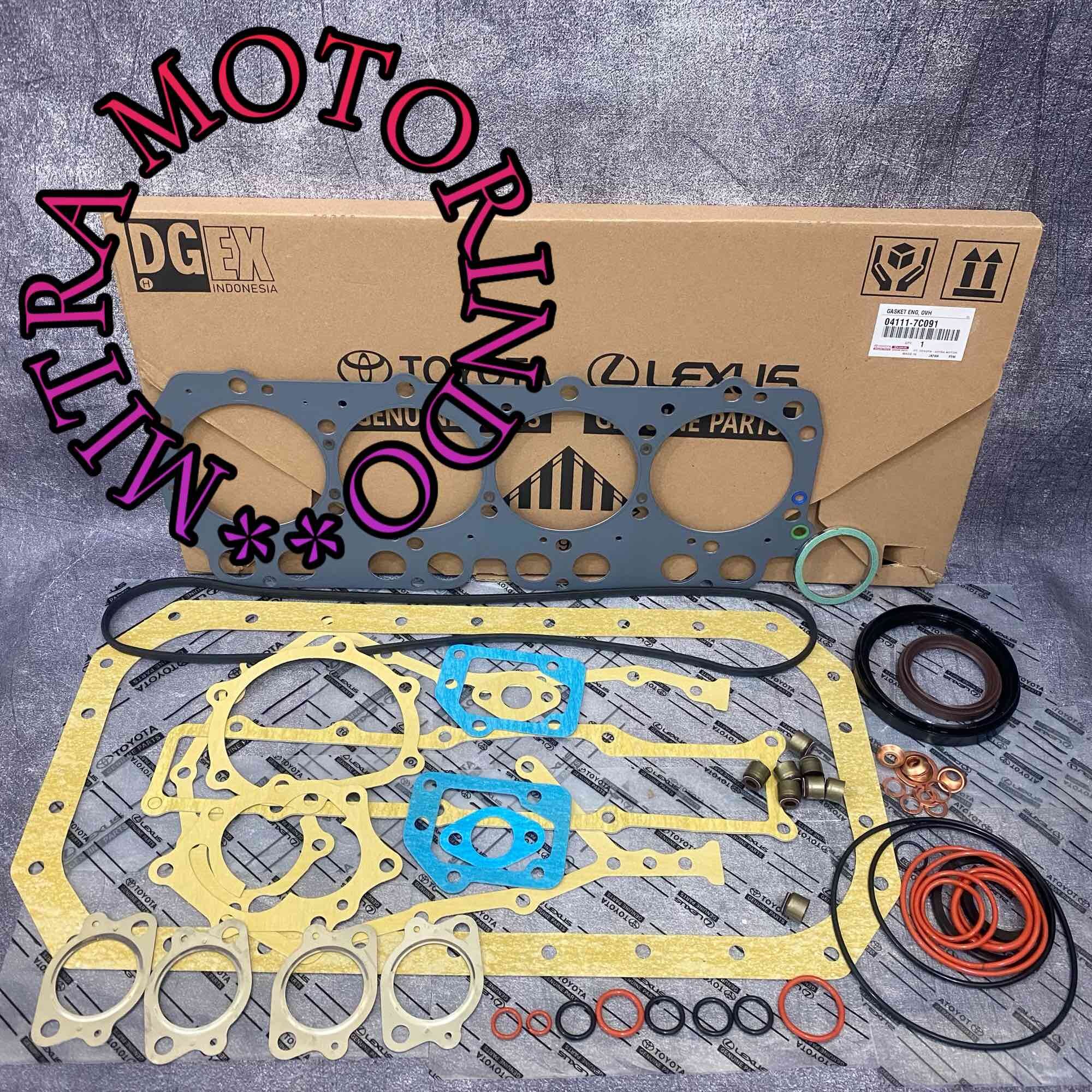 Paking Set/Gasket Engine Overhould Hino Dutro 130/130HD 04111-7C091 Harga 525,000 rupiah*Gratis Ongkir