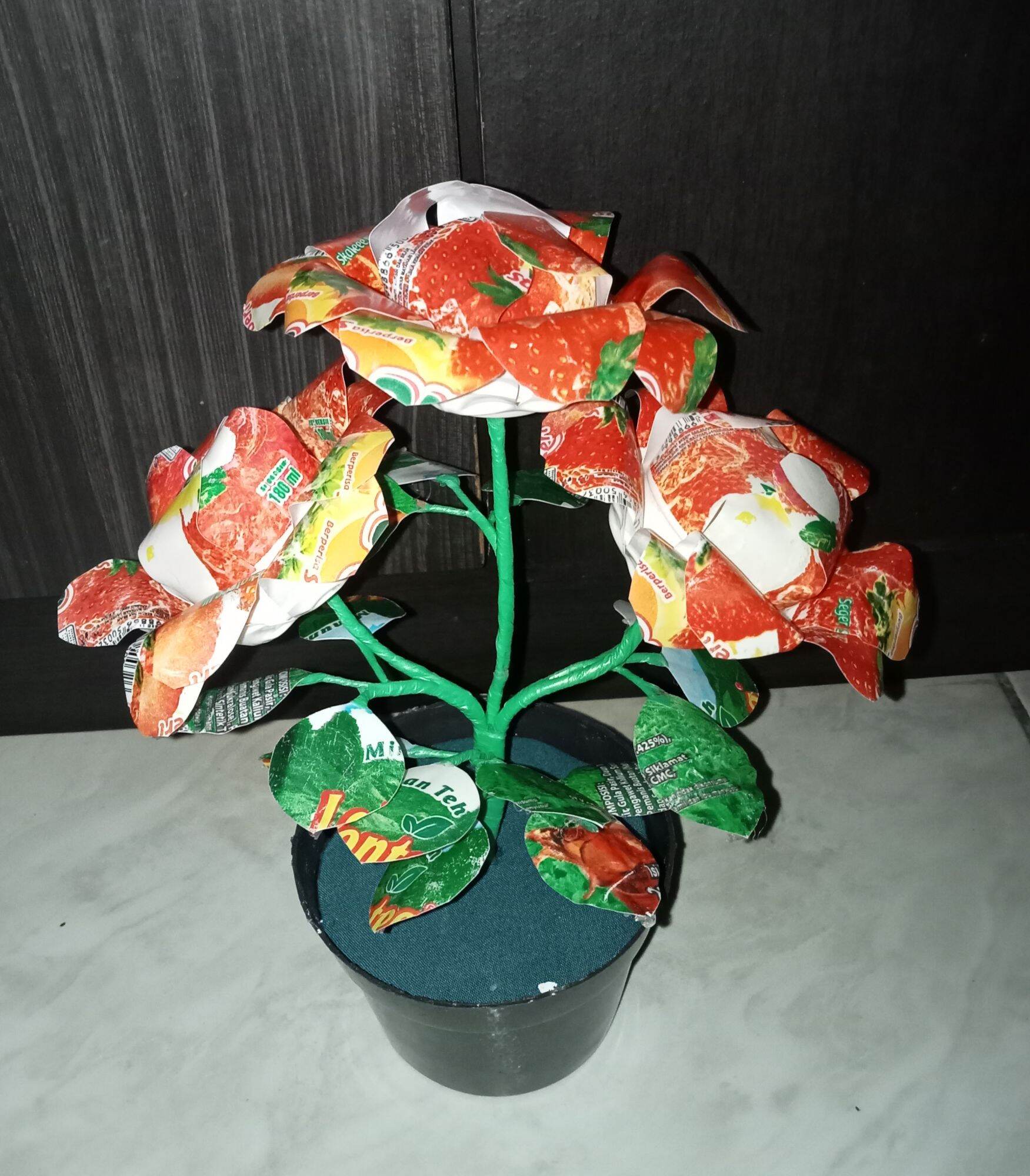 kerajinan tangan dari barang bekas cup minuman | Lazada Indonesia