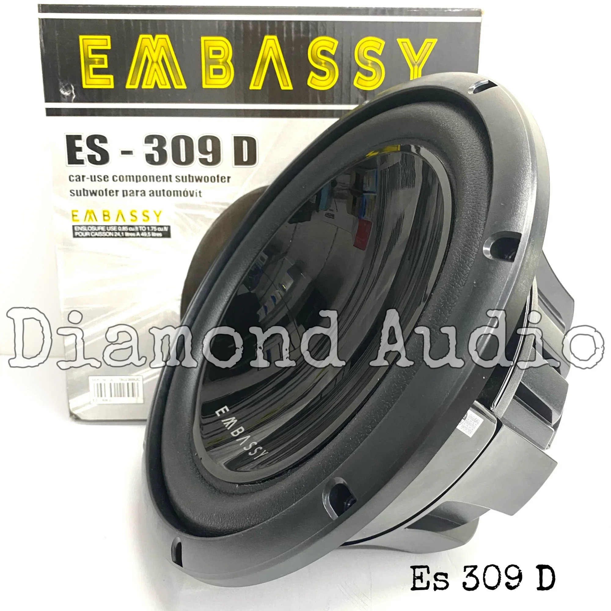 Speaker Subwoofer Embassy Es 309 D Double Coil Original Speaker Component Badak 12 Inch Badak ( BISA COD )