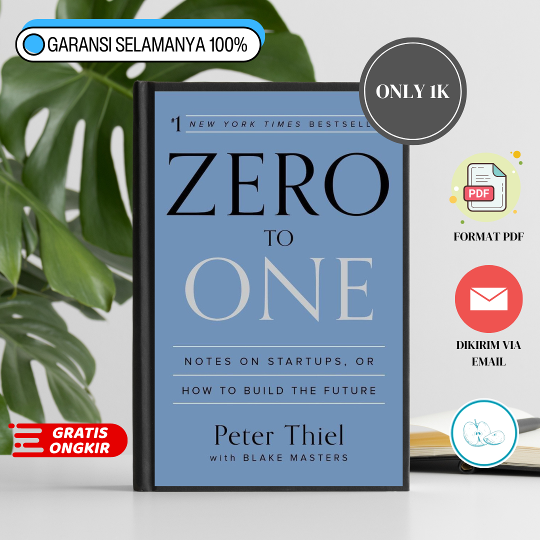 Zero to One (Peter Thiel with Blake Masters) IND/ENG | Lazada Indonesia