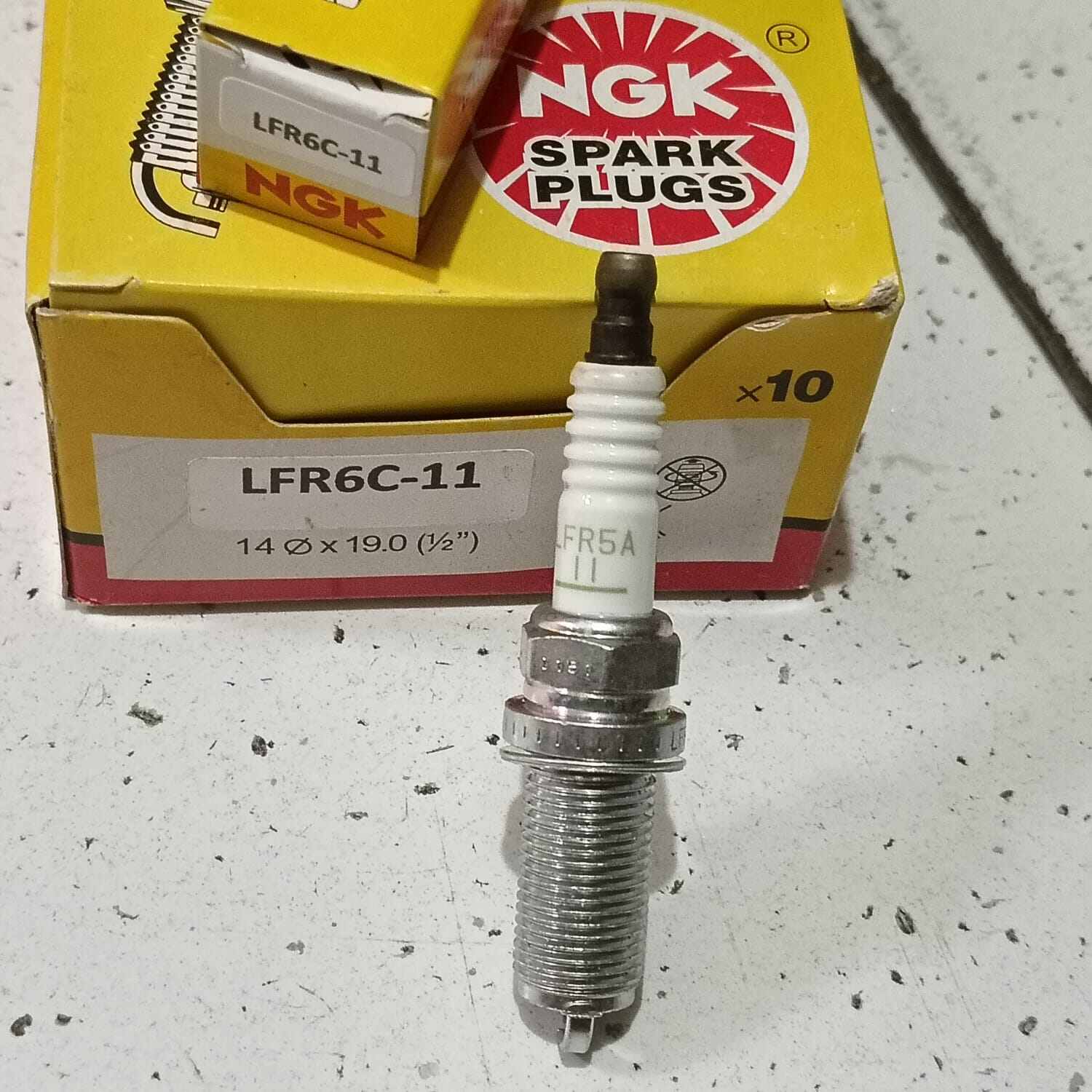 Busi ngk LFR6C-11 Toyota Innova bensin & Fortuner ori Harga 12,000 rupiah*Gratis Ongkir