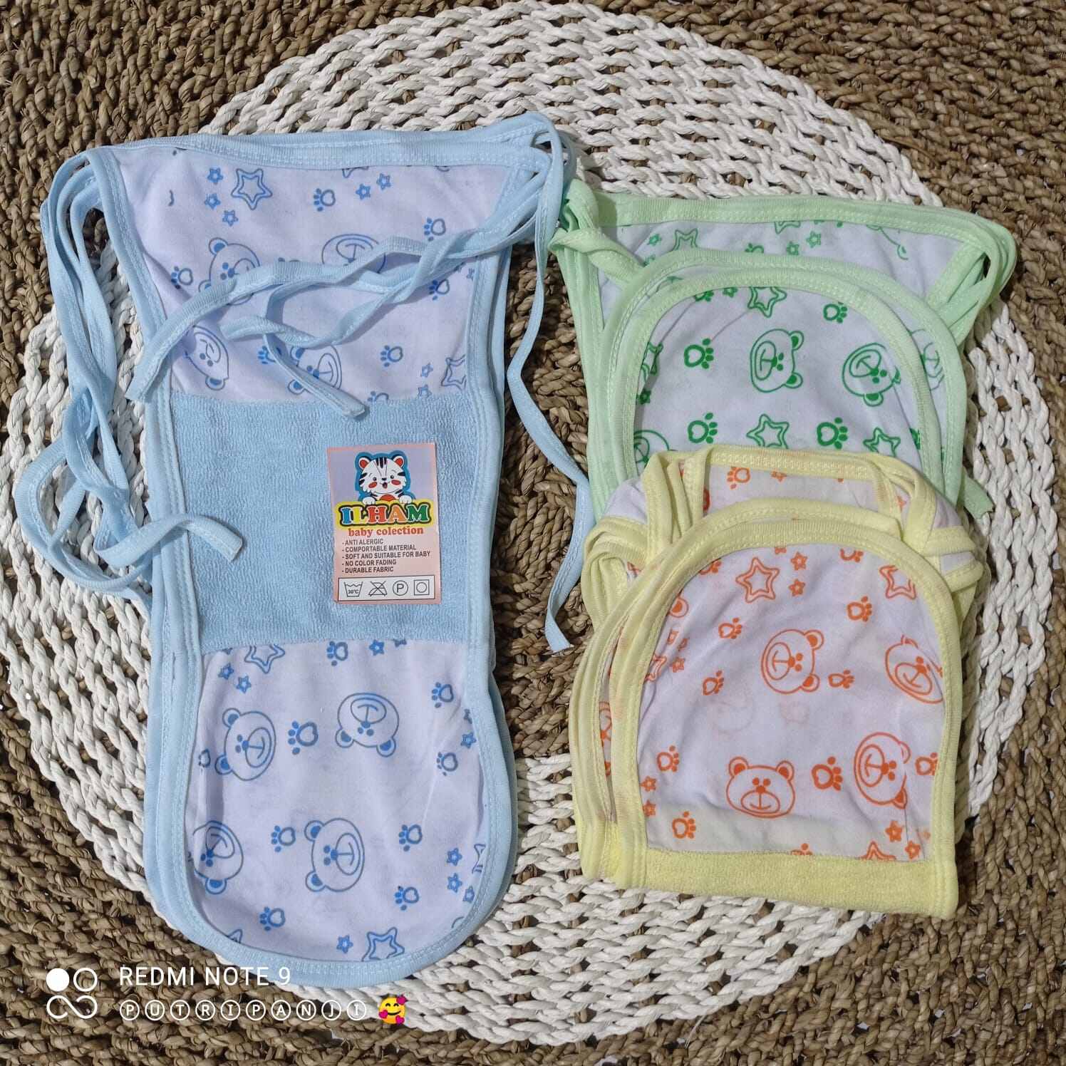 12pcs Popok bayi kain handuk ILHAM popok bayi baru lahir lembut/bawahan bayi baru lahir