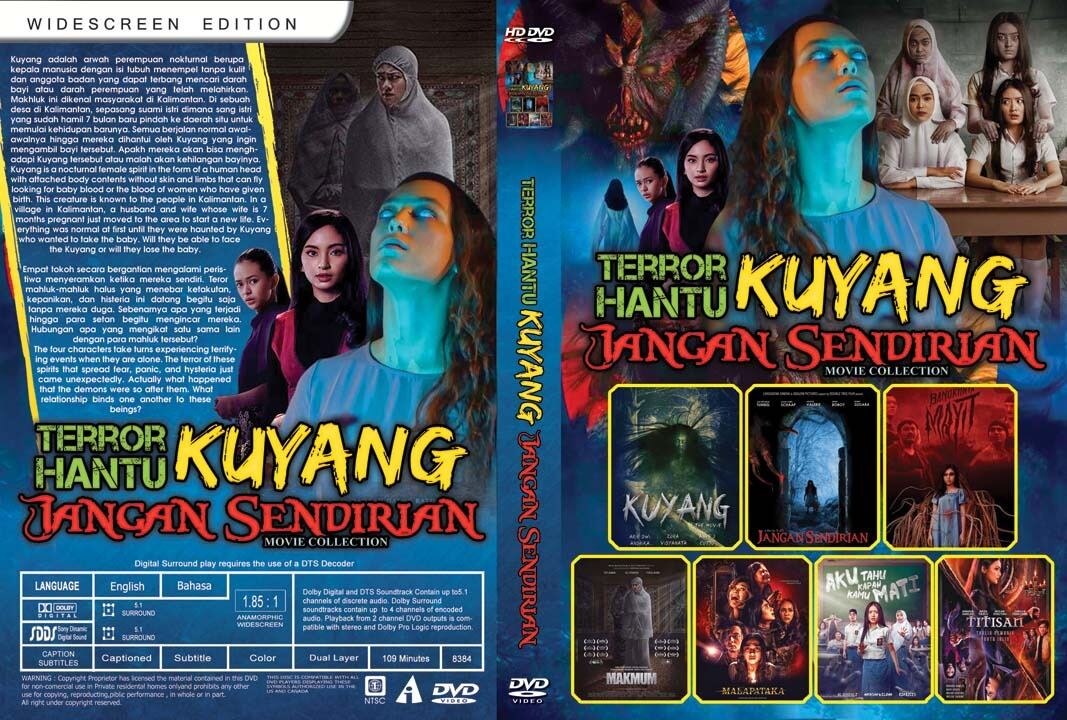 Kaset Dvd Film Horror Indo Terbaru 2021 Movie Collection1 Kaset 7 Judul Film Indo Horror 