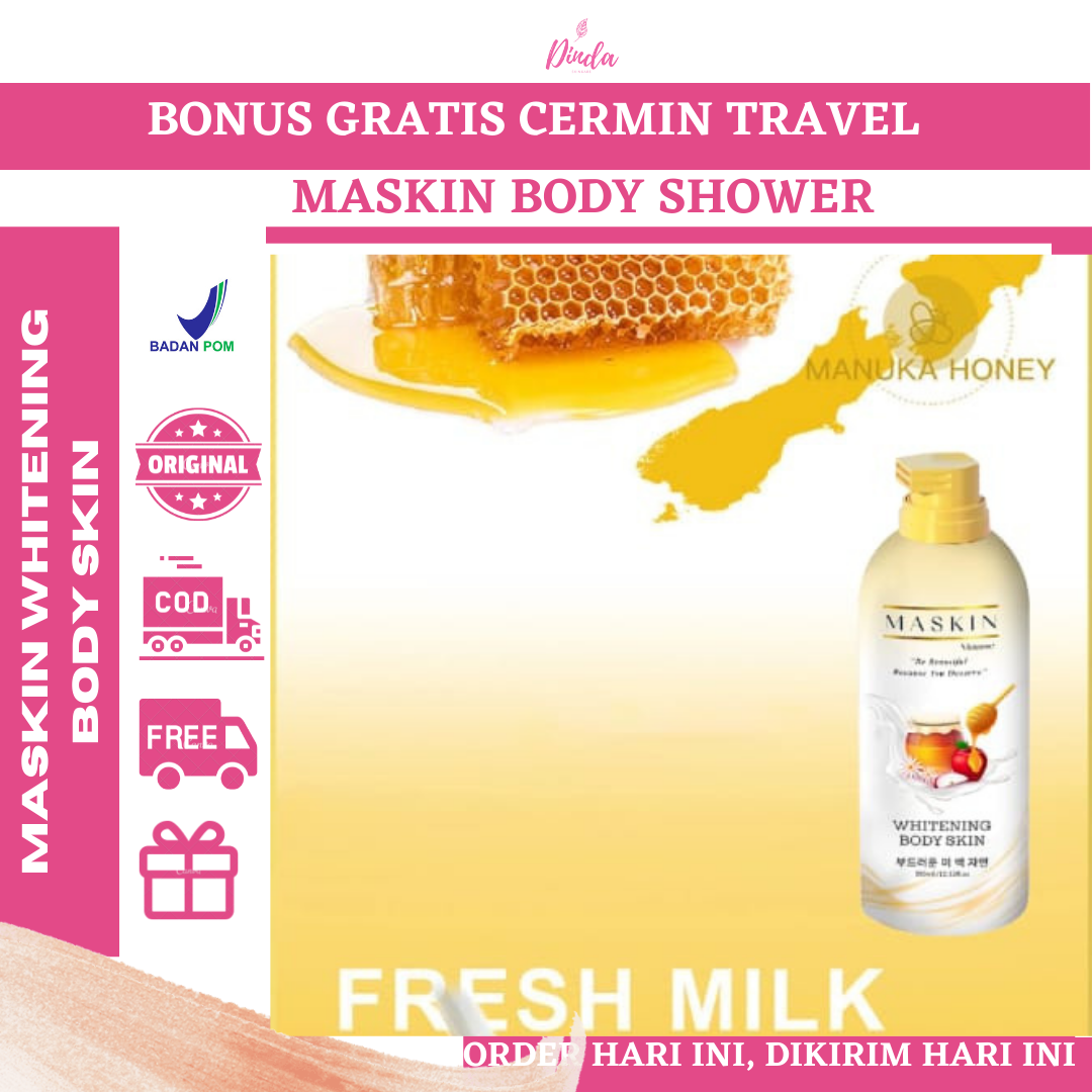 Official MASKIN WHITENING SKIN / MASKIN body shower Lazada Indonesia