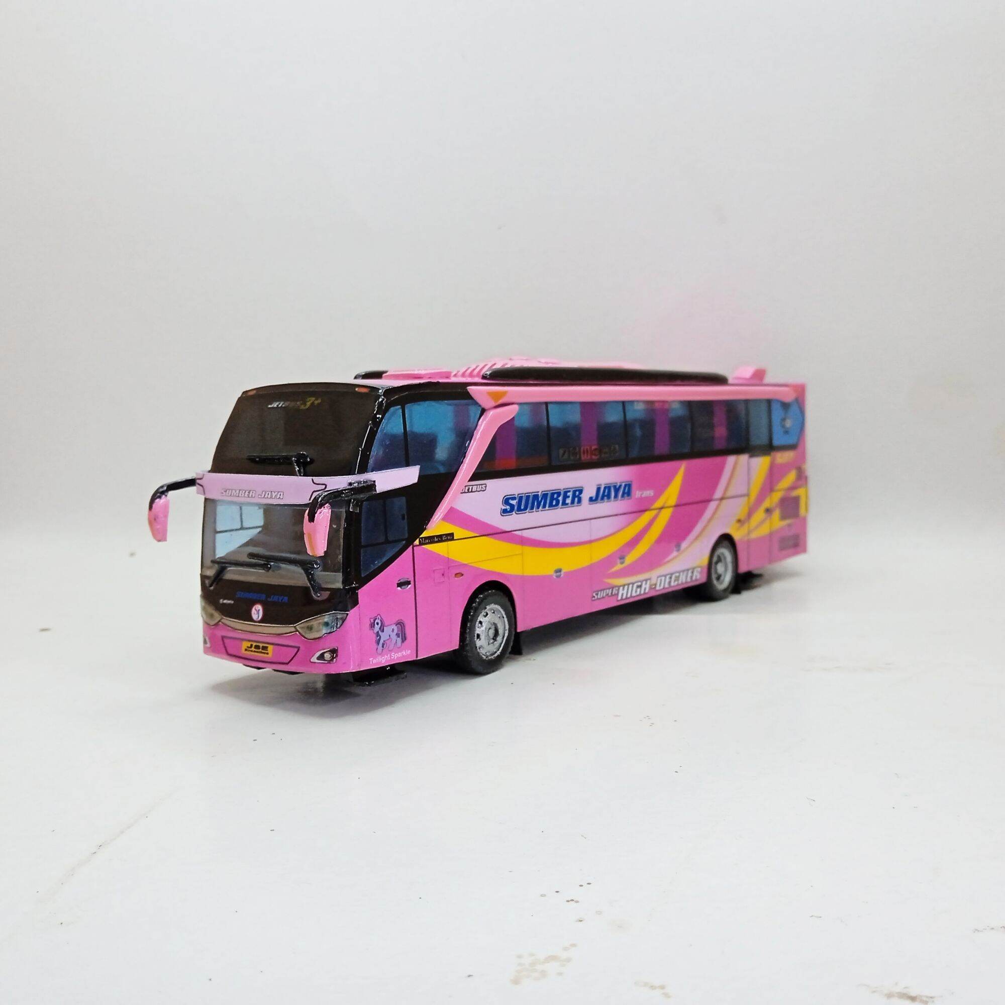 Miniatur bus SUMBER JAYA body Jb3 skala 64 | Lazada Indonesia