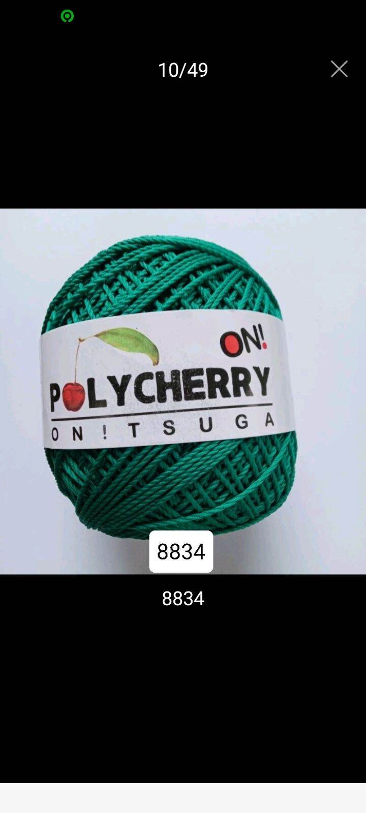 Benang rajut polycheery / Repack 10 meter (wajib baca deskripsi)
