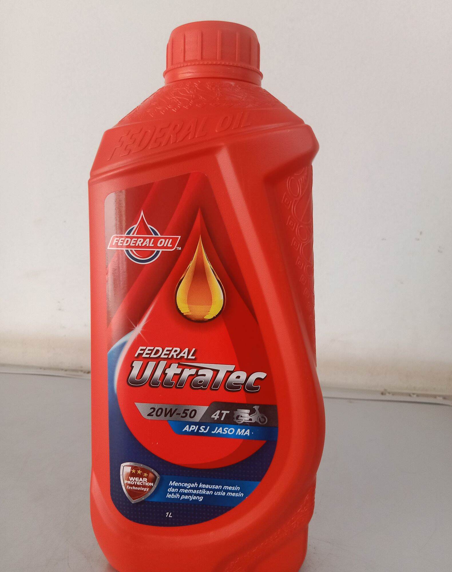 OLI FEDERAL ULTRATECH 4T 1L ORI 1000% | Lazada Indonesia