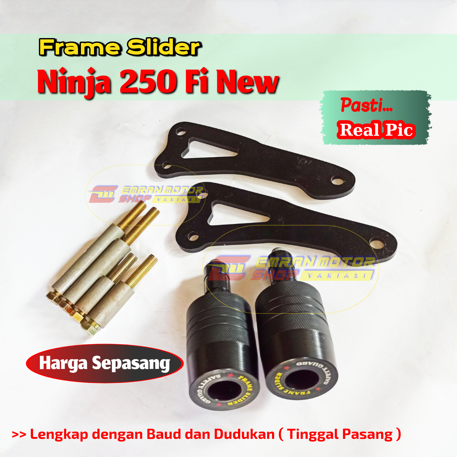 Frame Slider Ninja 250 Fi New 2018 2019 2020 2021 2022 2023 Lazada