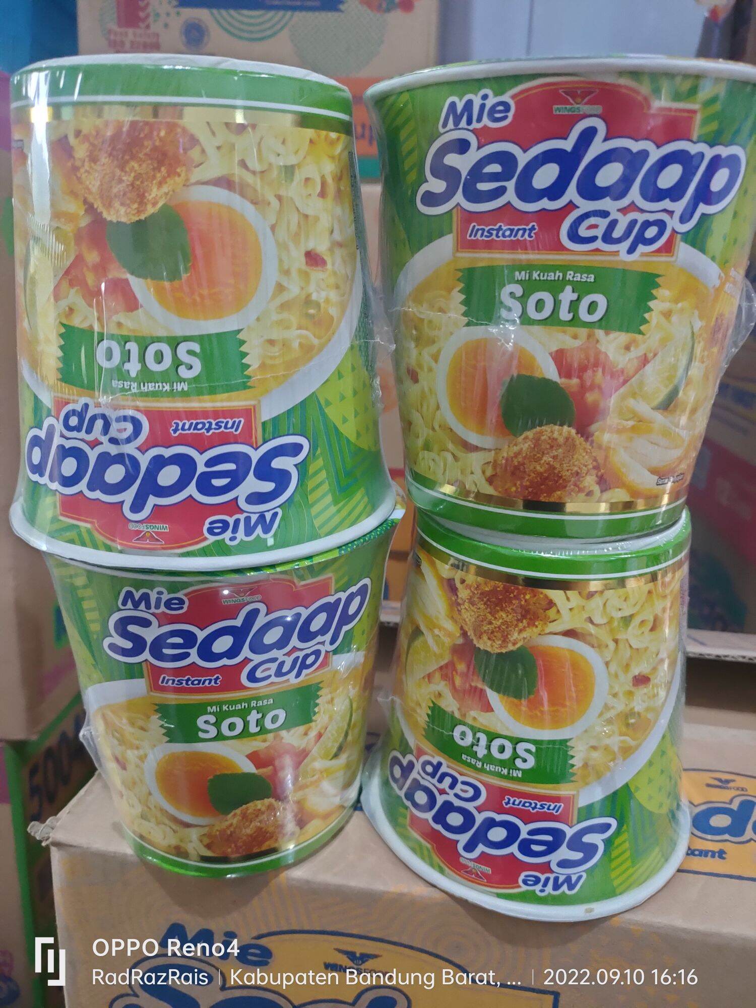 [ 1 Dus Isi 12 Cup ] Mie Sedaap Cup Kuah Rasa Soto Lazada Indonesia