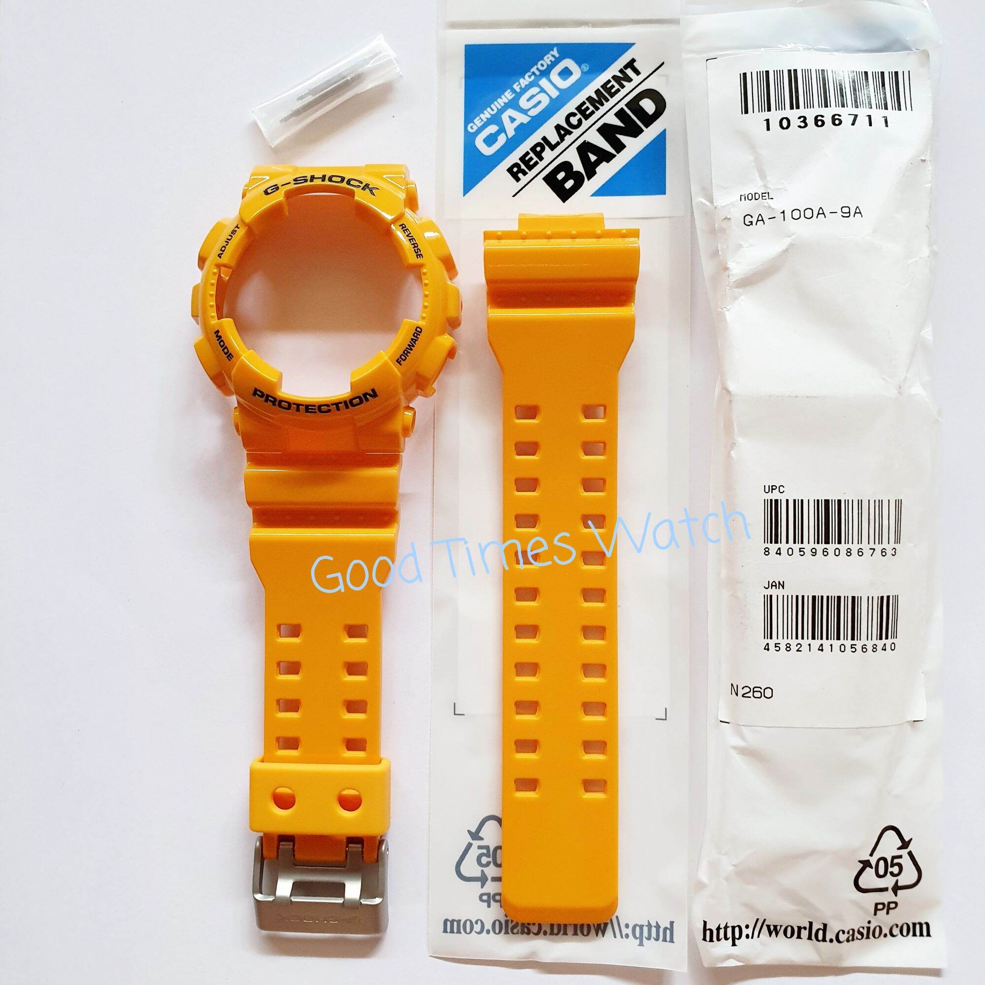 PAKET STRAP BEZEL G SHOCK GA 100A 9A GA 100A GA 100 Casio Original