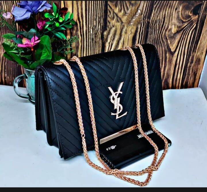 pink ysl bag