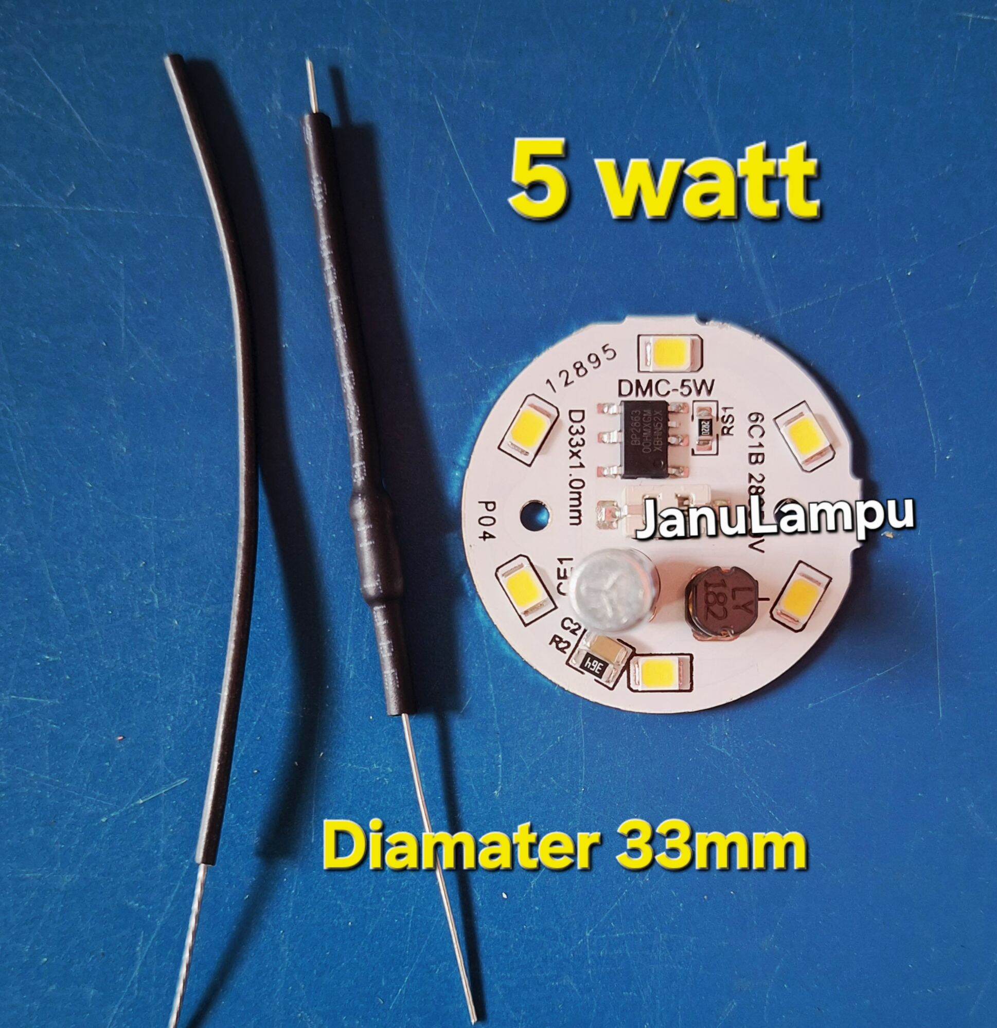 PCB LED AC DMC HARGA ECER SATUAN 5 9 12 15 18 25 30 40 50 WATT
