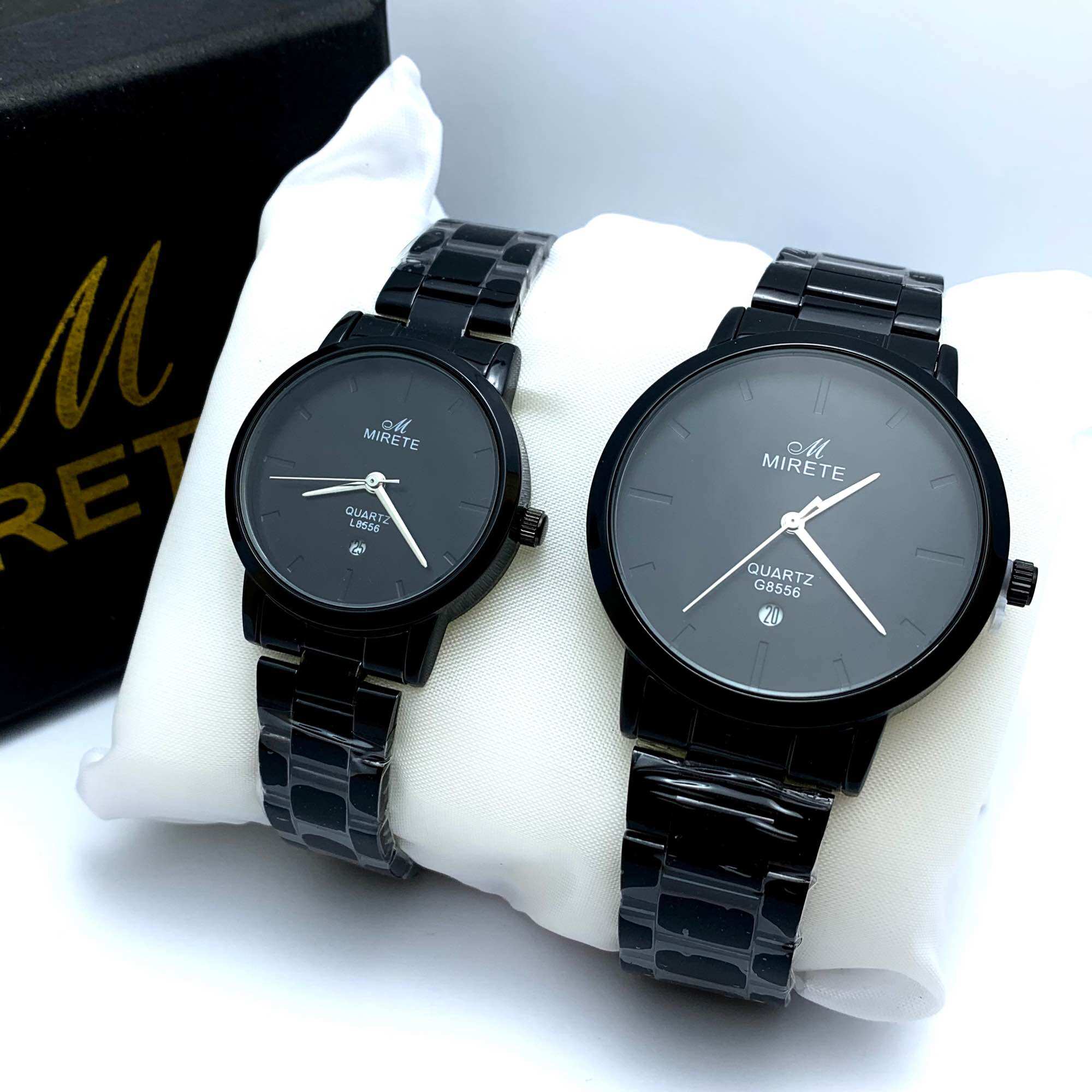 Jam Tangan Couple Pria Dan Wanita Mirete Original Analog Tahan Air Import Mewah Berkualitas Bisa satuan