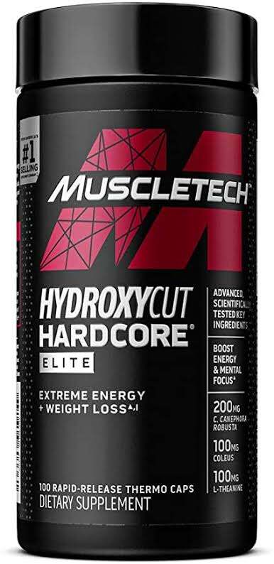 muscletech hydroxycut 100 caps hydroxycut elite 100 kapsul fat burner ...