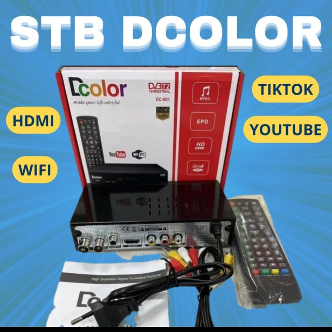 DCOLOR DVB-T2 High Definition Digital Terrestrial Receiver User Manual