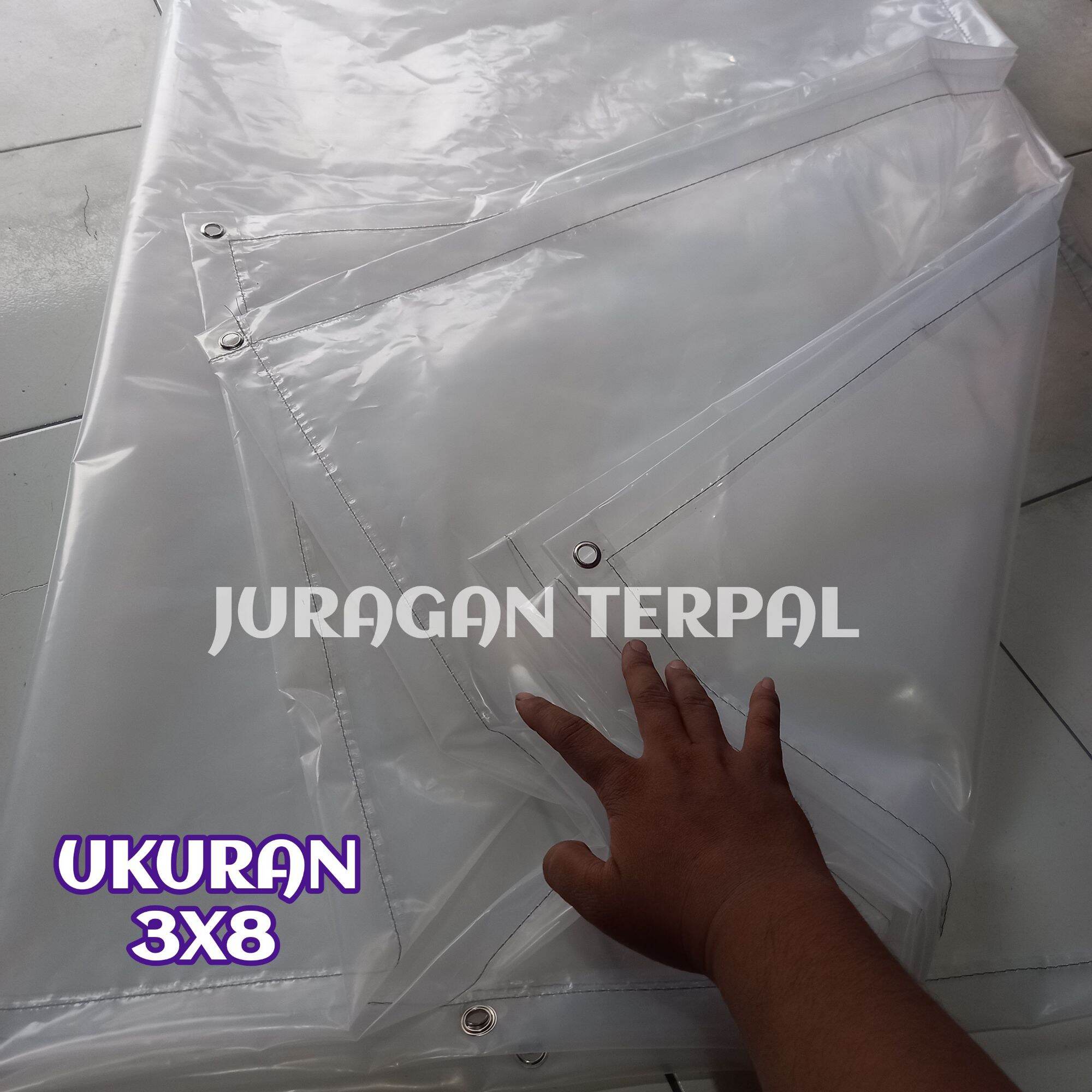 Terpal Plastik Bening Transparan Ukuran 3x8 Lazada Indonesia 3646