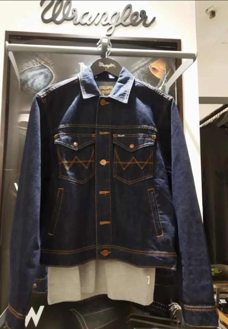 Jaket 2025 jeans wrangler