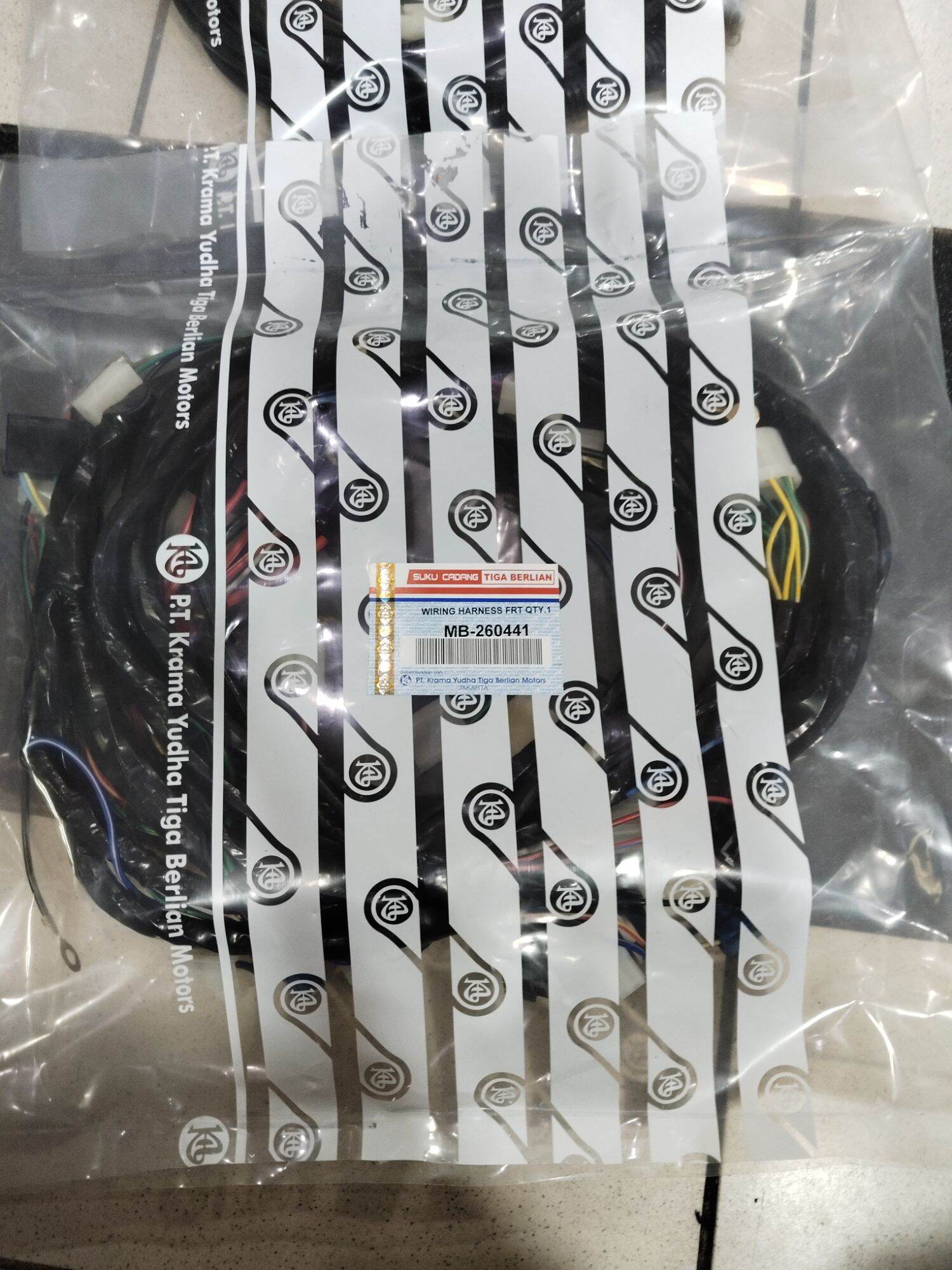 WIRING HARNESS KABEL BODY BAGIAN DEPAN MITSUBISHI PS100 / PS125 LAMA Harga 1,245,000 rupiah*Gratis Ongkir
