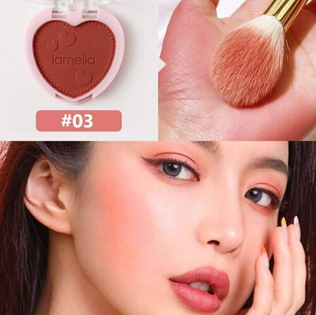 BLUSH On 4 pilihan warna hasil natural dan tahan lama
