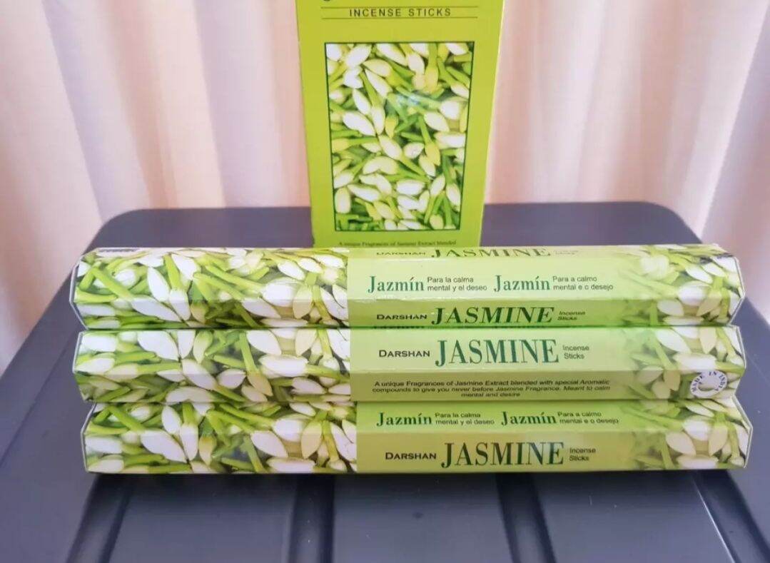 Dupa Hio Jasmine Melati Hexa Handmade Isi 20 Batang Darsan India Aeromaterapi Wewangian Ruangan