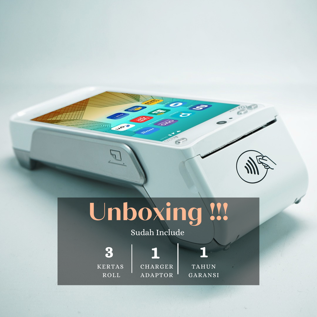 EDC Android Mini ATM Hausjo PAX A930 | Lazada Indonesia