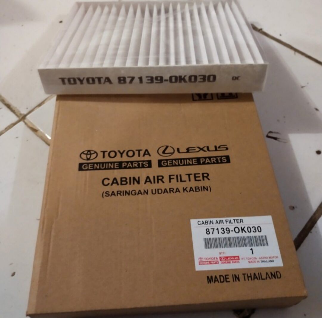Filter ac hilux revo/innova reborn Harga 70,000 rupiah*Gratis Ongkir