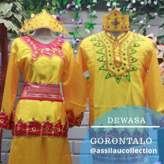 Pakaian Tradisional Gorontalo//Adat Tradisional Gorontalo//Baju Adat ...