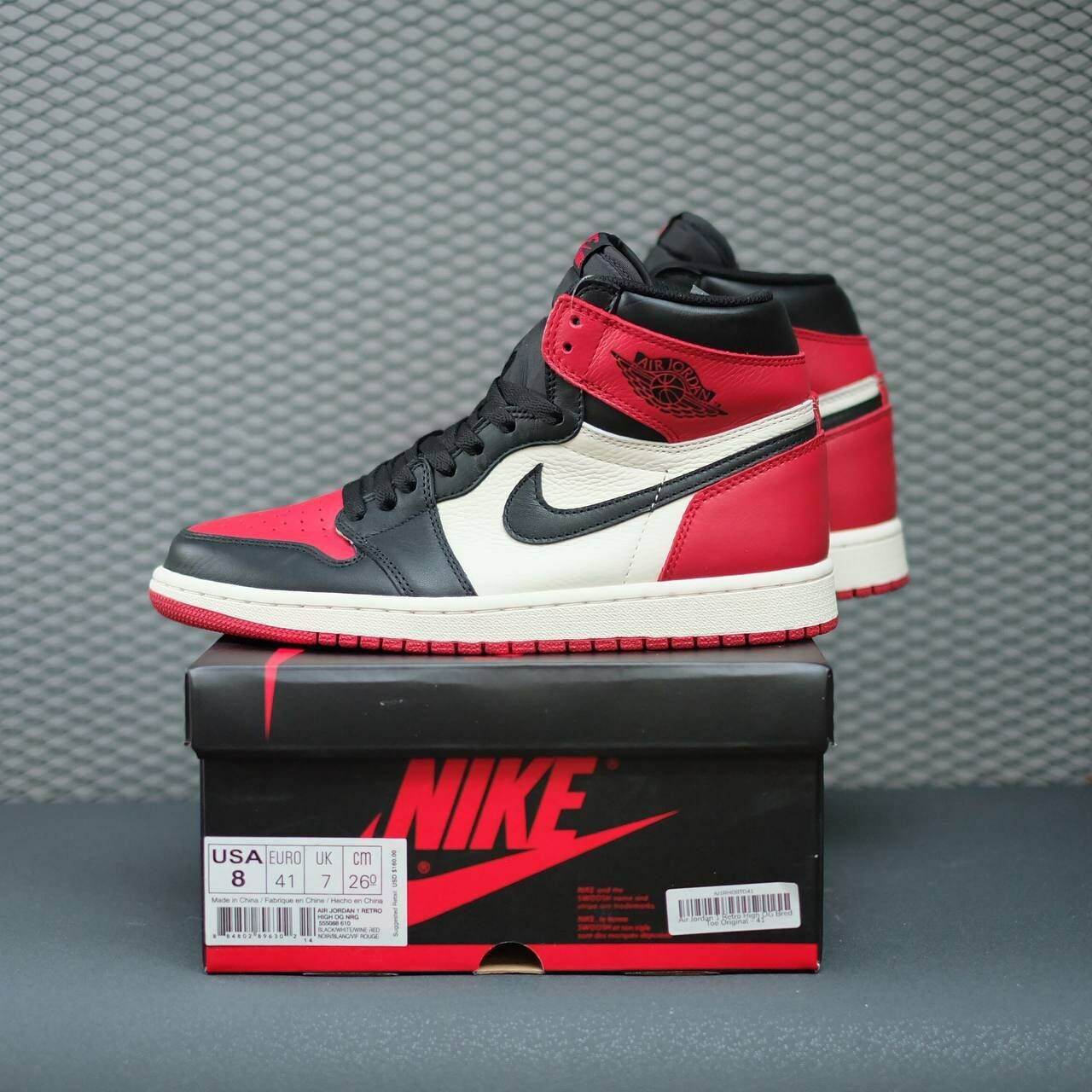 jordan retro bred toe