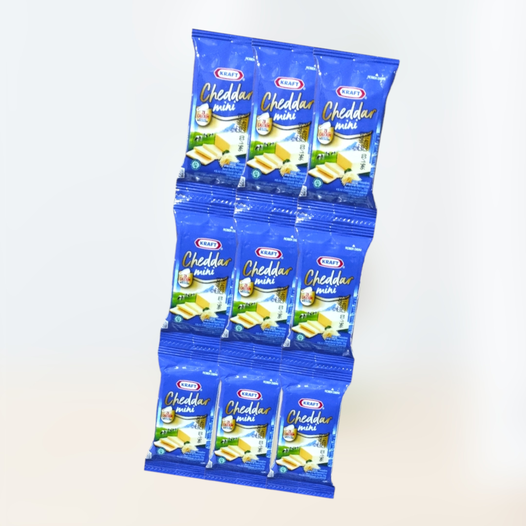 Kraft Renceng Keju Kraft Mini 1 Renceng (1x8x30Gr) | Lazada Indonesia