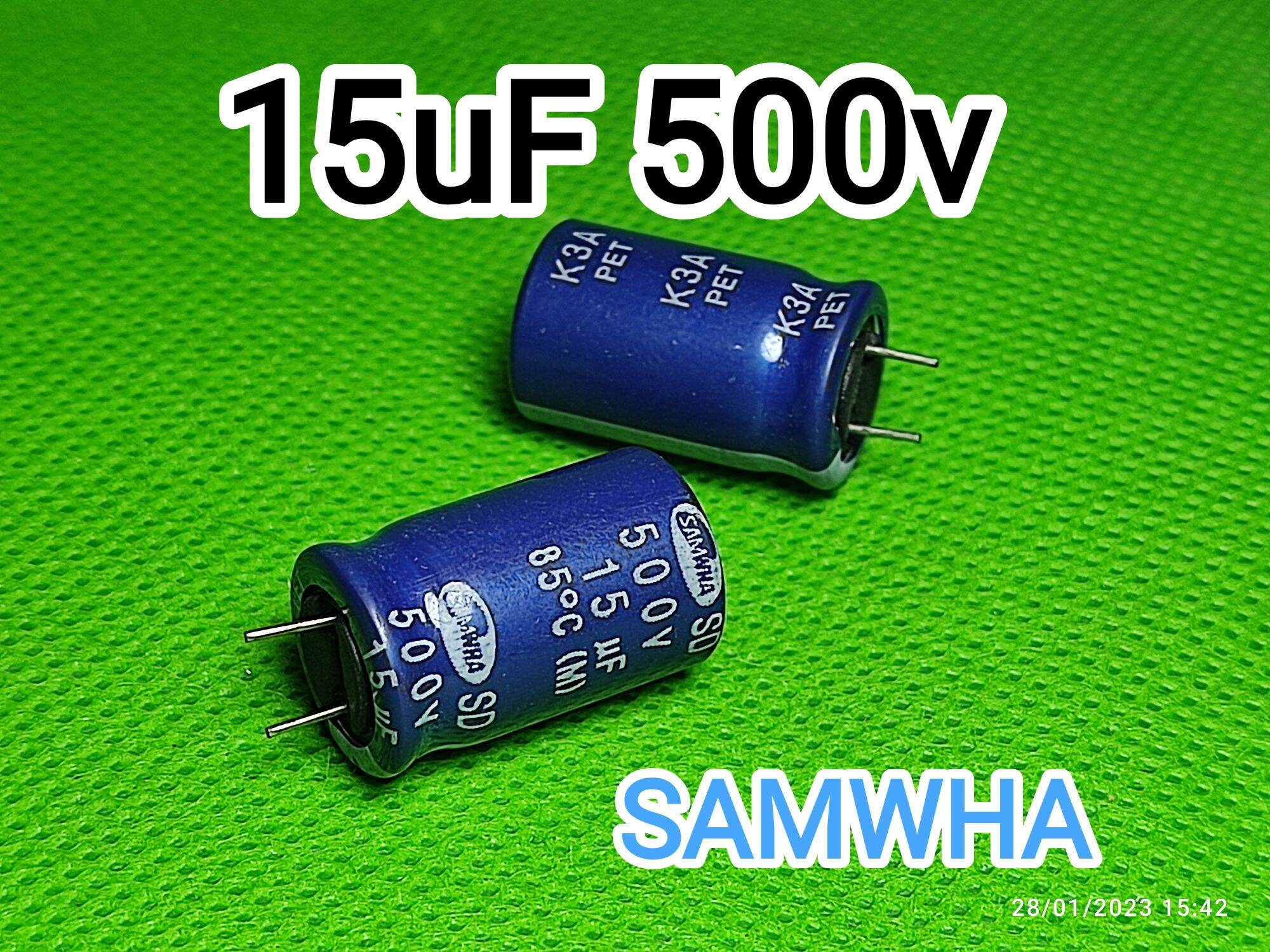 Visaton Sound Frequency Electrolytic Capacitor 15uF/63VDC - Audio Crossover Part