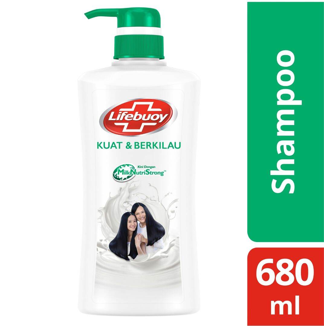 Shampoo Lifebuoy Kuat dan Berkilau 680 ml