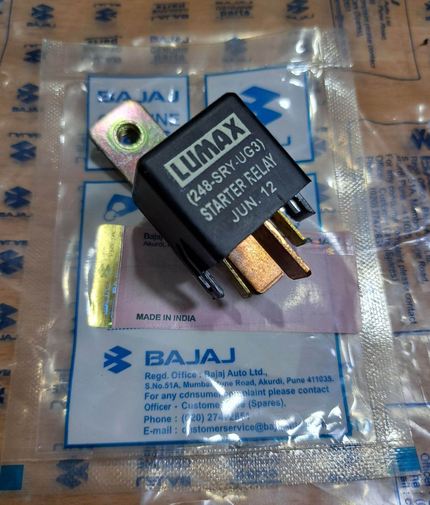 RELAY STATER KAWASAKI KLX 150 BF ORIGINAL LUMAX BAJAJ Lazada Indonesia