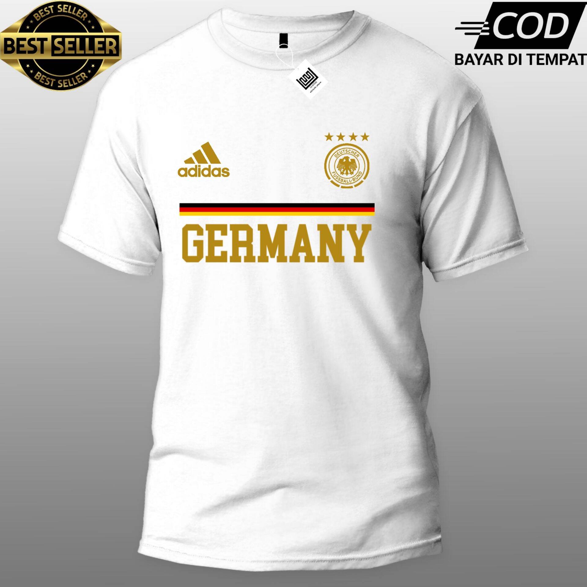 Kaos Timnas Germany Baju Euro 2024 Lengan Pendek Premium 