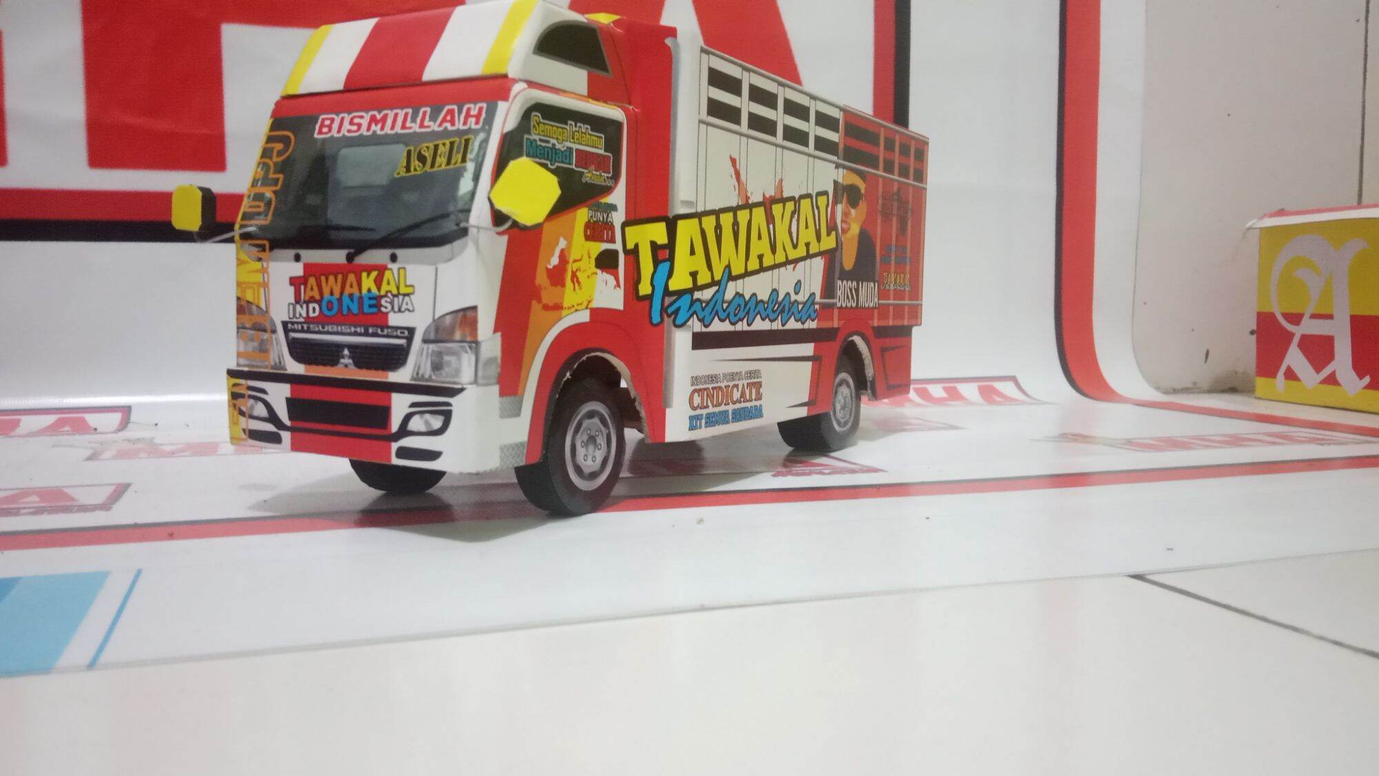  MINIATUR TRUK OLENG TAWAKAL  INDONESIA Lazada Indonesia