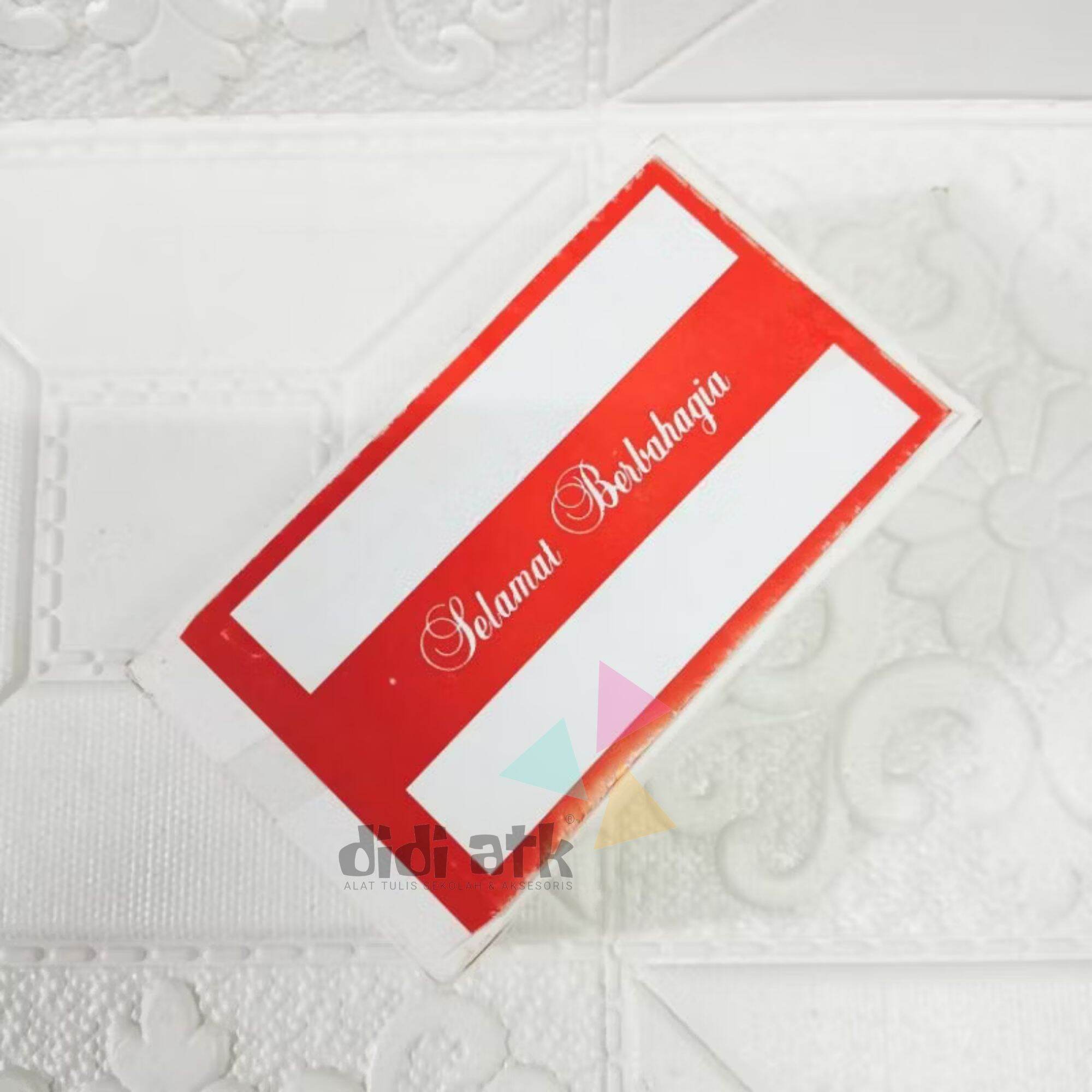 Angpao Ampau Amplop Cina 1 Pak Isi 100 Lembar