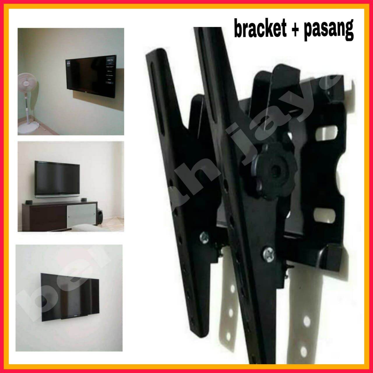 bracket tv led 32 40 43 inch sharp samsung sharp sony dll bisa atas bawah - Merek lokal band Harga 60,000 rupiah*Gratis Ongkir