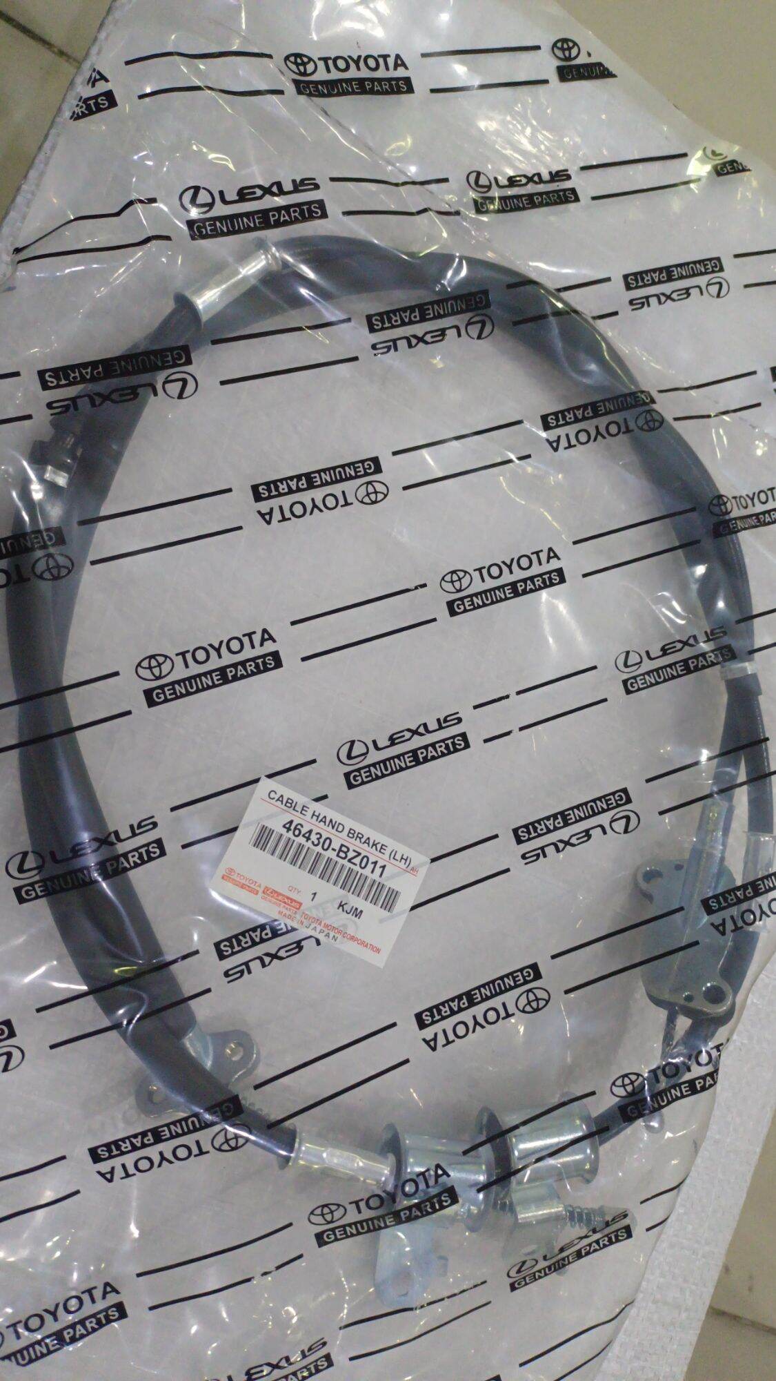 KABEL HAND BRAKE KIRI AVANZA 46430-BZ011 Harga  163,500 Ringgit*Penghantaran Percuma