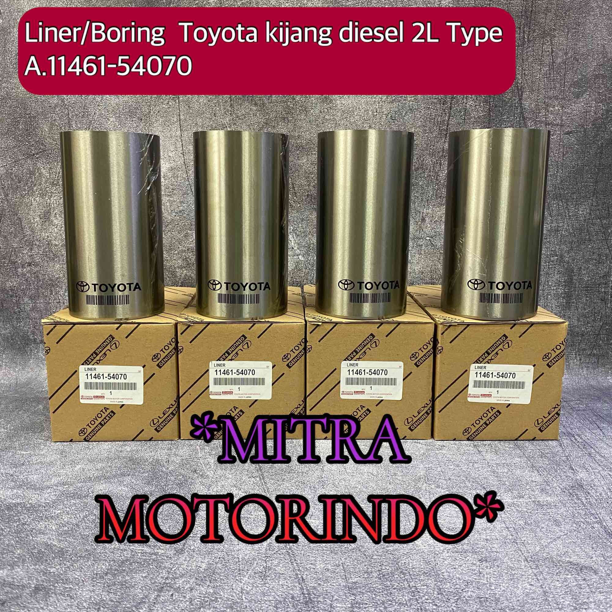 Liner/Boring Toyota kijang diesel 2L Type A 11461-54070 Harga 975,000 rupiah*Gratis Ongkir