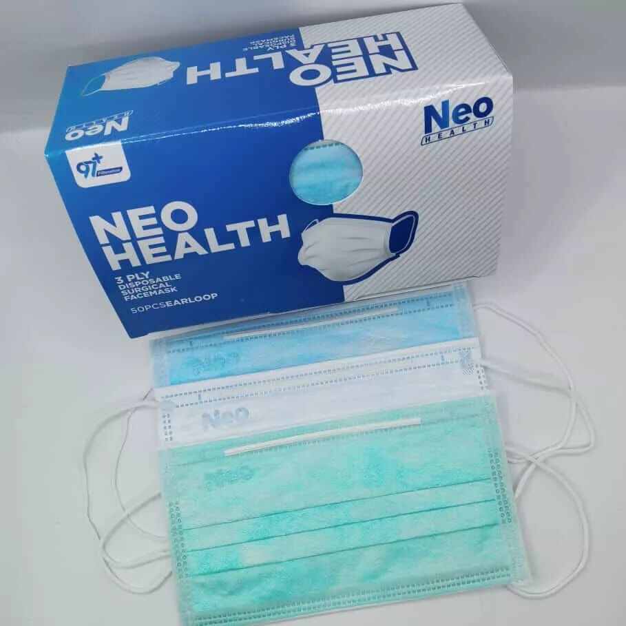 masker neo health 3 ply