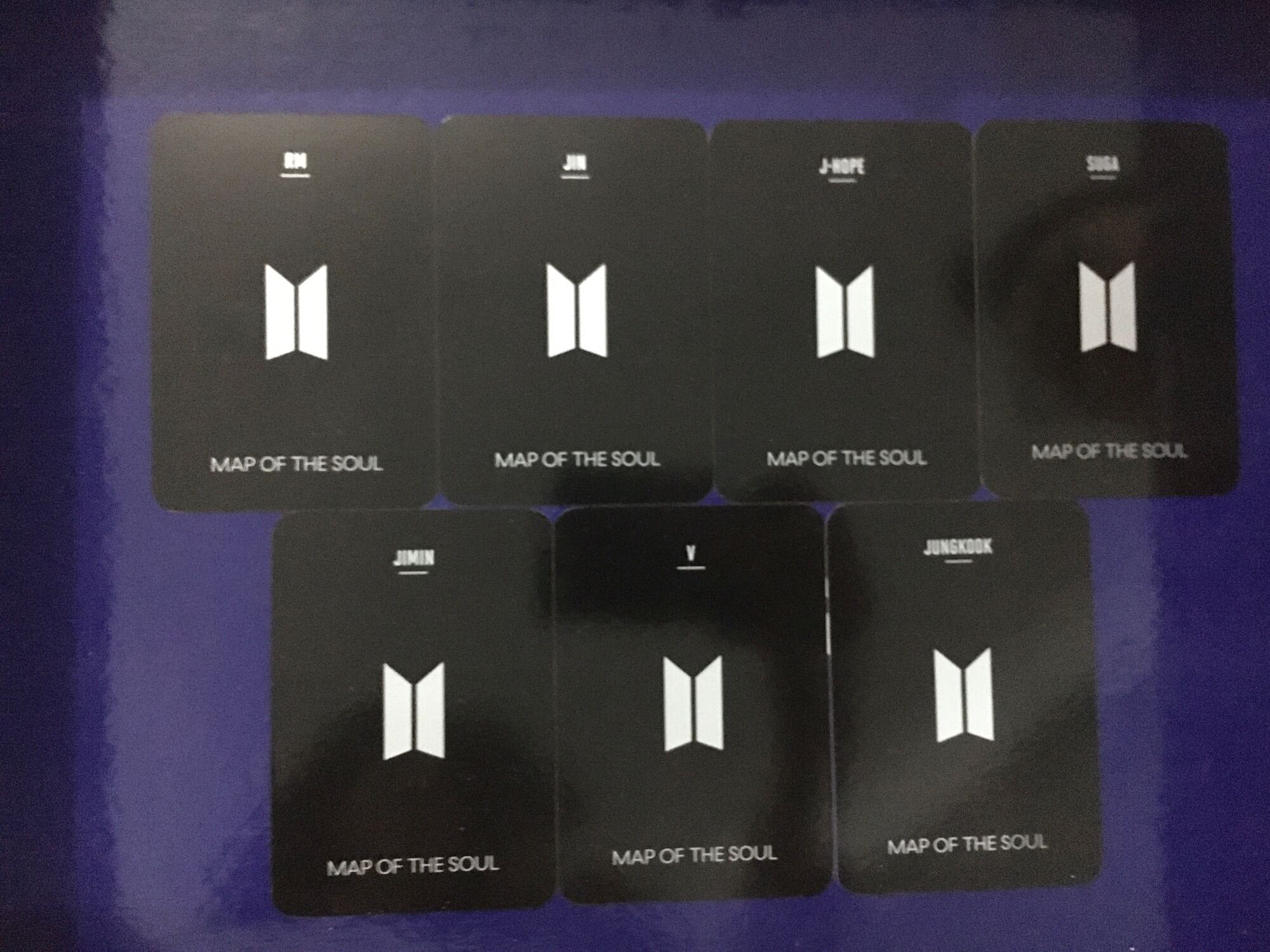 BTS Photocard from Official Lightstick Map of the Soul - Special