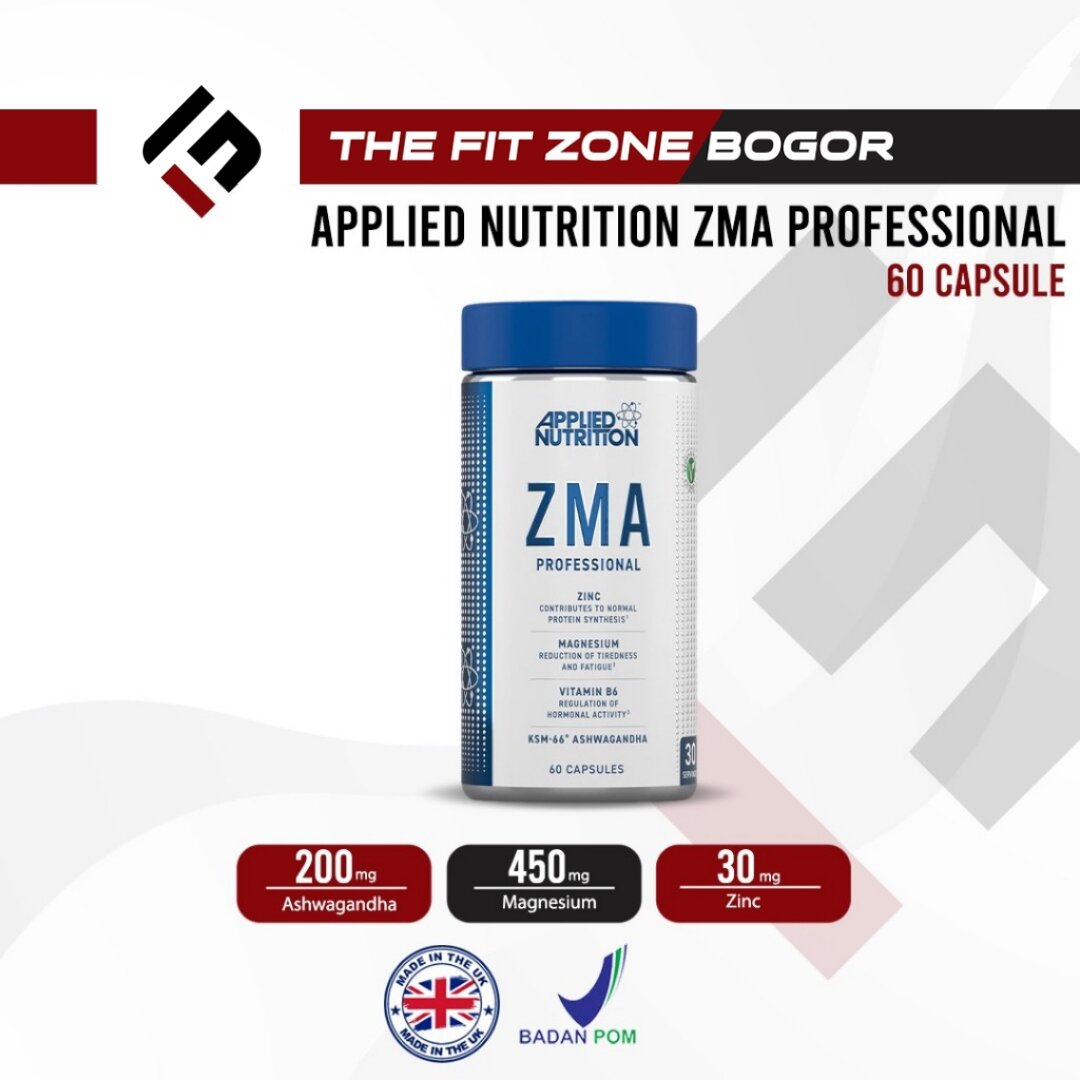 Applied Nutrition ZMA Pro Zinc Magnesium B6 + Ashwagandha Lazada