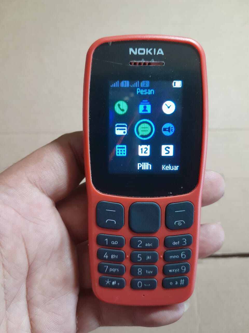 Nokia 106 ORI dual sim bekas casing baru Harga 62,000 rupiah*Gratis Ongkir