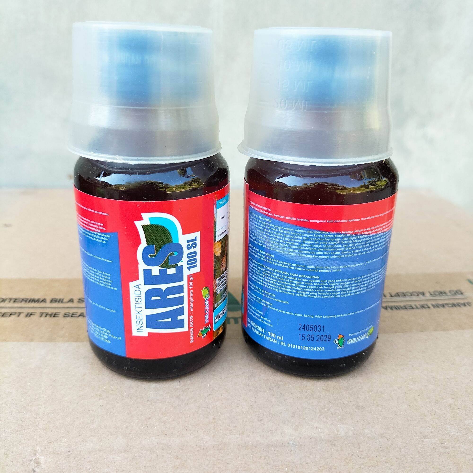 Insektisida Ares 100 SL 100M ml Nitenpyram Pembasmi Hama Wereng