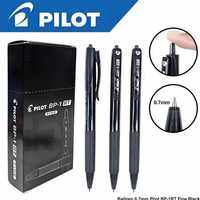 12 pcs (1 Pack) Pulpen Pilot BP 1 -RT Ball Pen 0.7mm